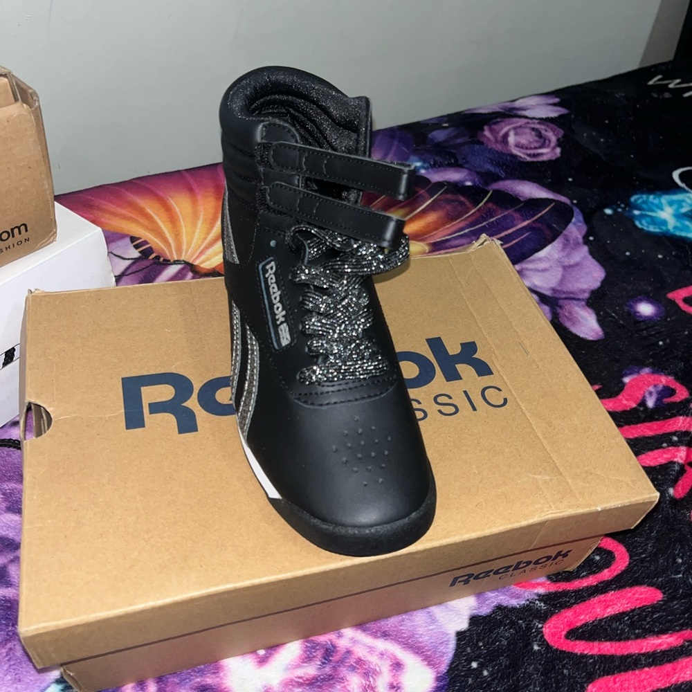 Black Reeboks